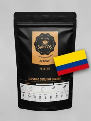 SUpremo Genuino Guanes Colombia Café Colombiano