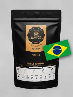Santos Bourbon Brasil Café Tostado, Especialidad, Bourbón, Brasil