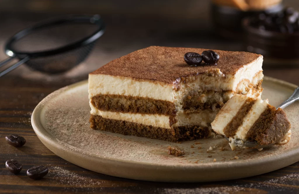 Tiramisú de café